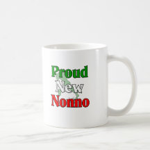 Proud New Nonno (Italian Grandfather) Coffee Mugs