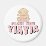 PROUD NEW YiaYia T-Shirt Fridge Magnet