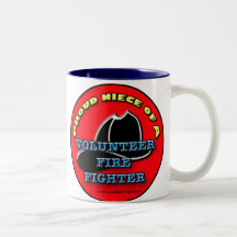 Proud Niece of a Volunteer Firefighter mug