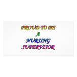 PROUD NURSING NURSING SUPERVISOR photo cards