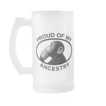 Proud Of My Ancestry Chimp Mugs