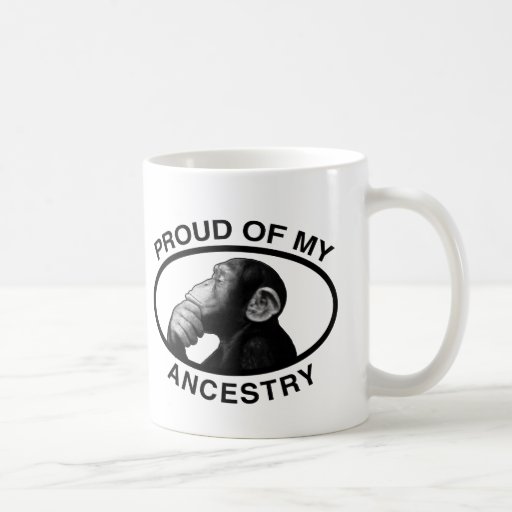 Proud Of My Ancestry Chimp Mug