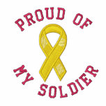 Proud of My Soldier embroidered shirts