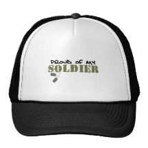 Proud of My Soldier Mesh Hat