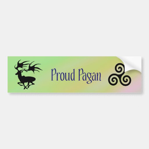 bumper stickers pagan Gay