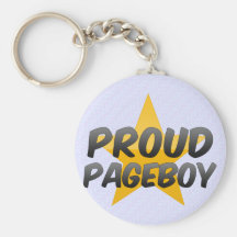 Proud Pageboy Keychains