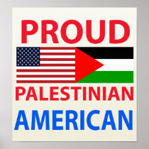Proud Palestinian American Posters