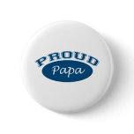 Proud Papa (Blue) buttons