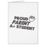 Proud Parent A+ Student Cards