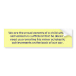 Proud parent bumper sticker bumper stickers