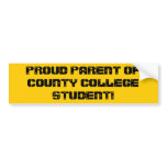 Proud Parent County Bumper Sticker