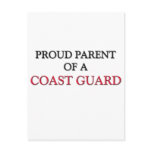 Proud Parent Of A COAST GUARD Postcard