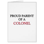 Proud Parent Of A COLONEL cards