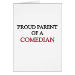 Proud Parent Of A COMEDIAN cards