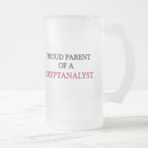 Proud Parent Of A CRYPTANALYST Mug