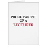Proud Parent Of A LECTURER cards