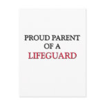 Proud Parent Of A LIFEGUARD postcards