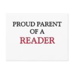 Proud Parent Of A READER postcards