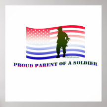 PROUD PARENT OF A SOLDIER PRINT