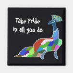 Proud Peacock Motivational Magnets