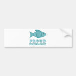 Proud Pescetarian Bumper Stickers