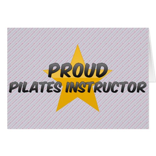 Proud Pilates Instructor Card