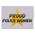 Proud Police Women cards