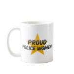 Proud Police Women mugs