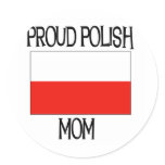 Proud Polish Mum stickers
