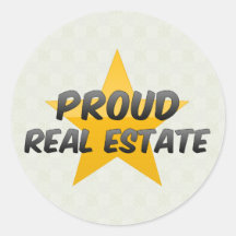 Proud Real Estate Sticker