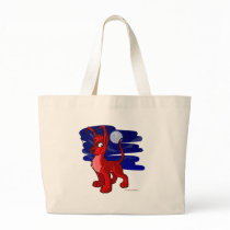 Proud red Gelert by moonlight bags