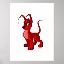 Proud red Gelert posters