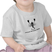 Proud Scorpio Baby Tee Shirts
