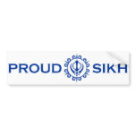 PROUD SIKH Bumper Sticker bumper stickers
