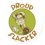 Proud Slacker stickers
