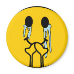 Proud smiley magnets