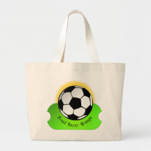 Proud Soccer Grampa Bags