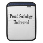 Proud Sociology Undergrad iPad Sleeve