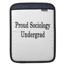 Proud Sociology Undergrad iPad Sleeve