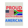 Proud South African American Postcard