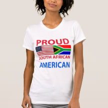 Proud South African American Tee Shirts