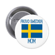 Proud Swedish Mum Pins