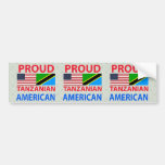 Proud Tanzanian American Bumper Sticker