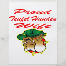 Proud Teufel-Hunden Wife Flyers