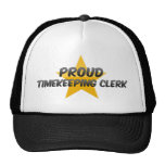 Proud Timekeeping Clerk Mesh Hat