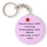 Proud to be a  Mum keychains