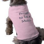 Proud to be a Mutt pet clothing