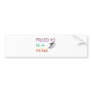 PROUD TO BE A NURSE BUMPER STICKER