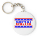 PROUD TO BE A REDNECK T-SHIRTS ANG GIFTS keychains