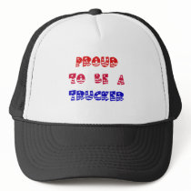 PROUD TO BE A TRUCKER MESH HAT